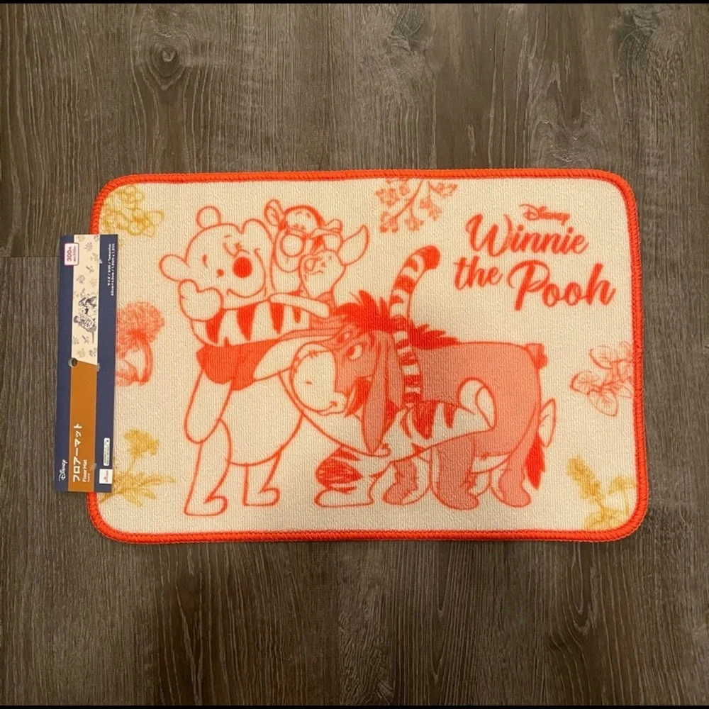 🍯 Daiso x Disney Winnie the Pooh Accent Floor Door Kitchen Bathroom Mat